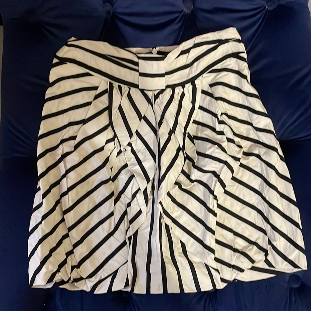Anthropologie Eva Franco Vintage Bubble Hem Skirt Size 0